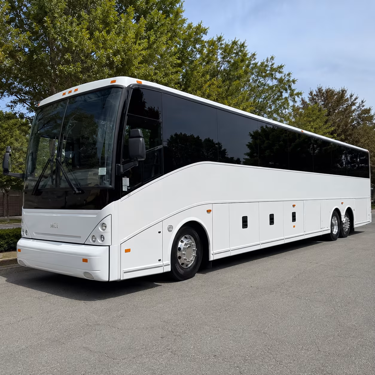 bus rental options for mountain view trips