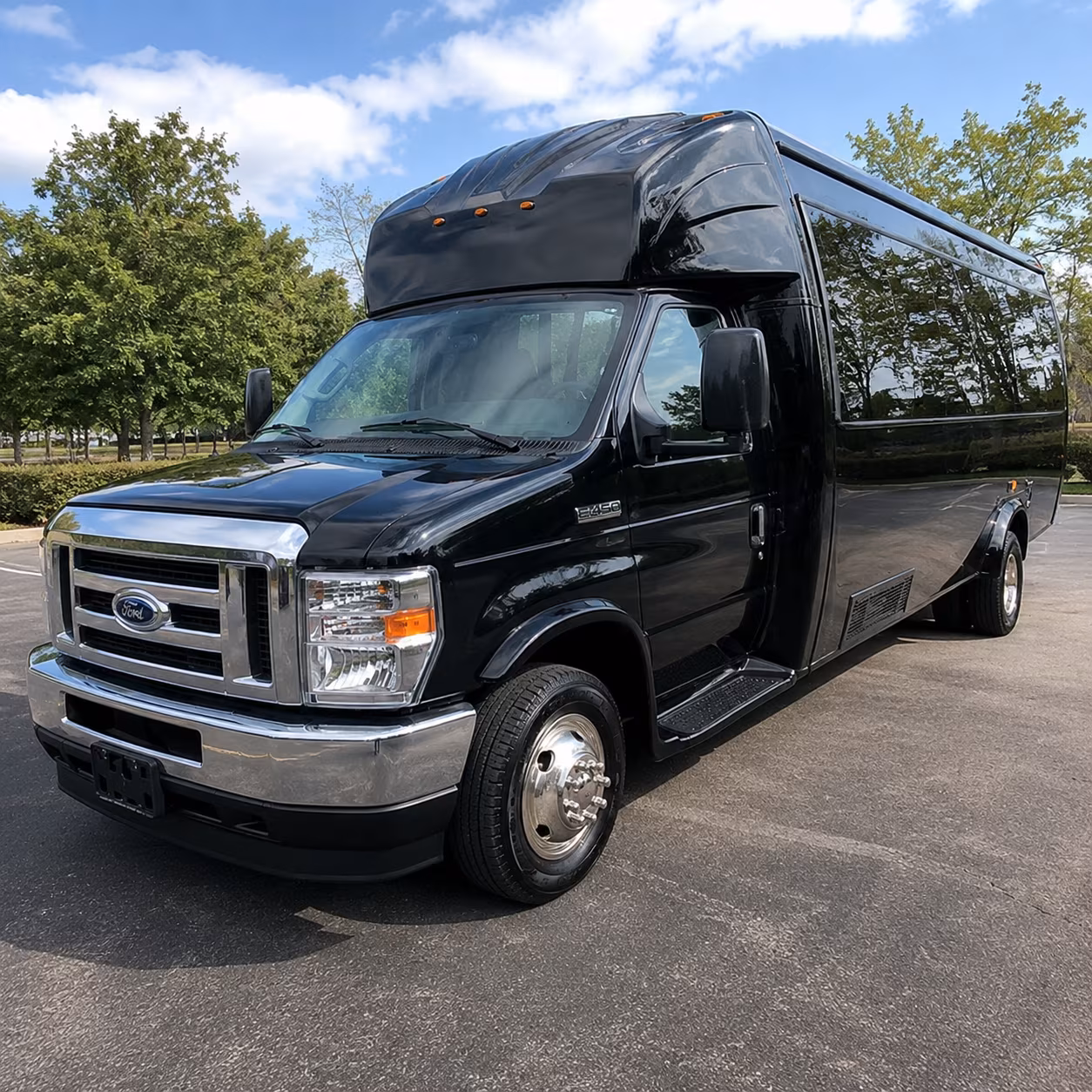 party buses with the amenities your group wants for prom night